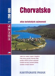 Chorvatsko 1:200 000 - atlas turistických zajímavostí