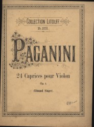 24 capricií, Op. 1