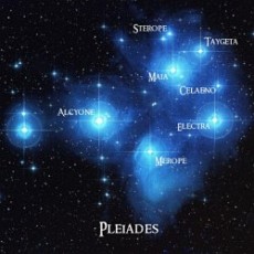 Pleiades - 3D pohlednice
