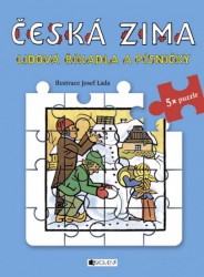 Česká zima - Lidová říkadla a písničky s puzzle