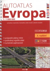 Autoatlas Evropa 1:1 000 000