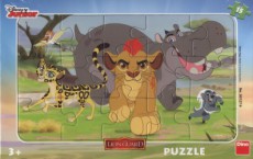 Lví hlídka - Puzzle (15 dílků)