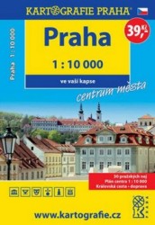 Praha, centrum města 1:10 000