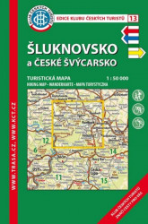 KČT 13 Šluknovsko a České Švýcarsko 1:50 000