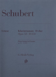 Klavírní sonáta D dur, Op. 53, D 850