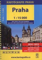 Atlas Prahy 1:15 000 2014/2015