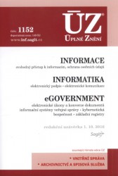 Informace. Informatika. eGovernment (ÚZ, č. 1152)