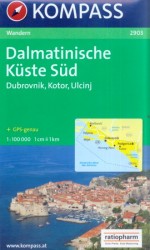 Dalmatinische Küste Süd 1:100 000