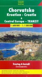 Chorvatsko - Střední Evropa 1:600 000, 1:1 500 000