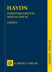 Streichquartette Heft VI op. 42 und op. 50 (Preußische Quartette)