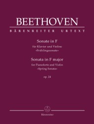 Sonáta F dur, Op. 24 pro klavír a housle