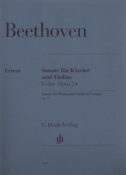 Sonáta pro housle a klavír F dur, Op. 24