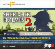 15 případů Sherlocka Holmese podruhé - CD mp3