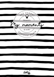 My Moments - cestovní deník / pruhovaný
