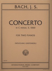 Concerto in C minor for Two Pianos