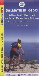 Dalmatinski otoci 1:100 000