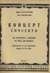 Klavírní koncert Chačaturian