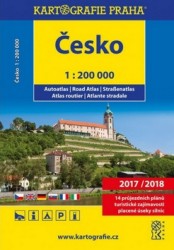 Česko 1:200 000 - Autoatlas 2017/2018