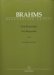 Two Rhapsodies for Piano op. 79