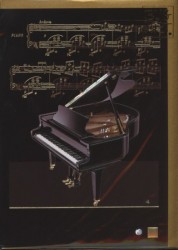 Baby Grand Piano - přání (M089)