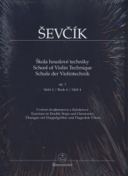 Škola houslové techniky Op. 1 sešit 4