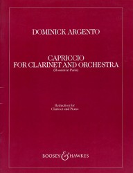 Capriccio for Clarinet and Orchestra