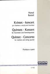Kvintet - koncert pro klarinet a smyčcové kvarteto
