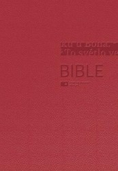 Bible (lesklá červená, malý formát)