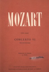 Concerto VI. Es-dur housle a klavír