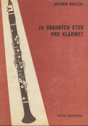 24 snadných etud pro klarinet