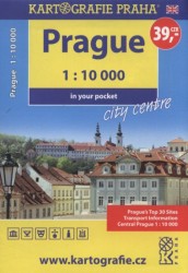 Prague - City Centre in Your Pocket 1:10 000