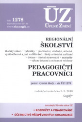Regionální školství. Pedagogičtí pracovníci (ÚZ č. 1278)
