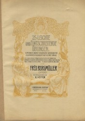 25 lehkých etud Op. 100 Burgmuller