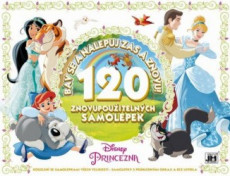 Disney Princezna - 120 znovupoužitelných samolepek