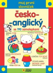 Můj první česko-anglický slovníček se 190 samolepkami