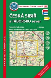 KČT 41 Česká Sibiř a Táborsko - sever 1:50 000