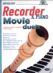Recorder & Piano Movie duets +CD