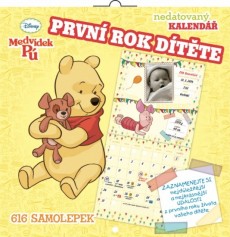 Kalendář - Medvídek Pú - První rok dítěte (nedatovaný)