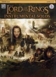 The Lord of the Rings - Instrumental Solos + CD (tenor saxofon)
