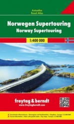 Norwegen Supertouring - Autoatlas 1:400 000