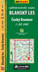 Blanský les - Český Krumlov 1:25 000