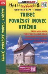 Tribeč, Považský Inovec, Vtáčnik 1:100 000
