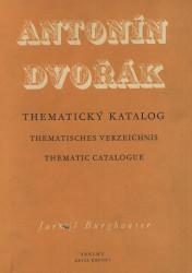 Antonín Dvořák Tématický katalog Thematický katalog