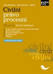 Civilní právo procesní - Díl první: Řízení nalézací
