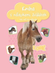 Kniha s nálepkami zvířátek - Koně