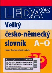 Sada Velký česko-německý slovník + Velký německo-český slovník