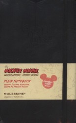 Moleskine Plain Notebook (Mickey Mouse)