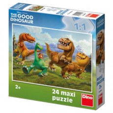 Puzzle Hodný dinosaurus: V horách (24 dílků)