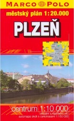 Plzeň, městský atlas 1 : 20 000