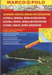 Slowenien, Kroatien, Bosnien und Herzegowina 1:300 000